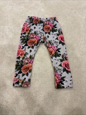Little and Lively Floral Leggings